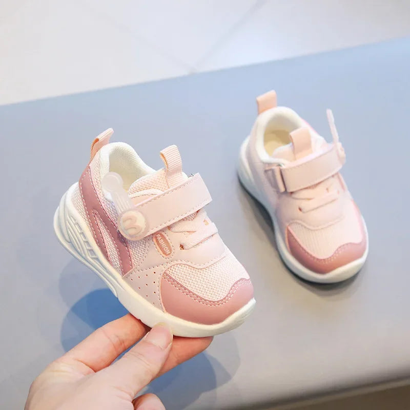Baby Shoes Soft Breathable Toddler Sneakers Spring Autumn Infant Shoes Baby Boy Girl Casual Sport Shoes Outdoor Walking Shoes
